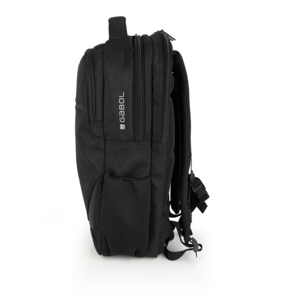 Επαγγελματικό Σακίδιο Πλάτης Gabol Panther 236930 Μαύρο 15.8L – Αδιάβροχο Backpack με Διπλή Θήκη & Οργανωτή