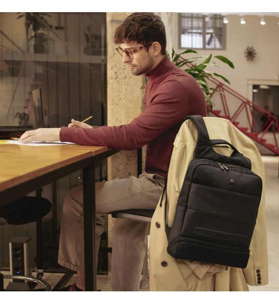 Σακίδιο Πλάτης Gabol CAPITAL 413156 Laptop 17,3''  9L Μαύρο