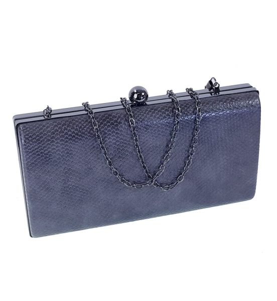 Βραδυνό Τσαντάκι Clutch OEM 3606-JQ Γκρι