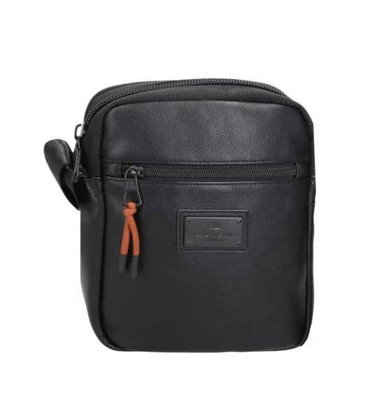 Premium Ανδρικό Τσαντάκι Ώμου Pepe Jeans Egham 7825531 Μαύρο | με 4 Θήκες & Αντικλεπτική Τσέπη