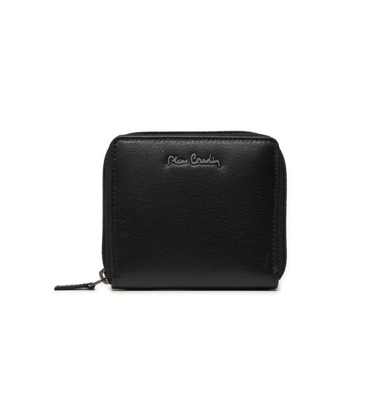 Μικρό Δερμάτινο Πορτοφόλι με Φερμουάρ Pierre Cardin MK01 TILAK92 Μαύρο – RFID Προστασία & Ασφαλές Κλείσιμο
