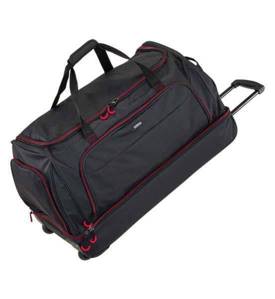 Σάκβουαγιάζ Τροχήλατο Μεγάλο RCM 681 Μαύρο 70cm 94L – με Διπλό Πάτο, Ανθεκτικό & Ευρύχωρο για Μεγάλα Ταξίδια
