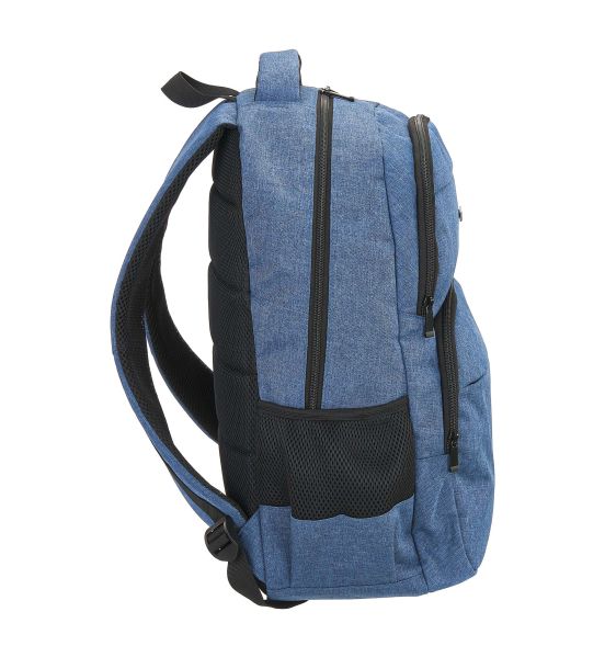 Ανδρικό Σακίδιο Πλάτης RCM 4954 Μπλε 36L – με Θήκη Laptop 15.6’’, 2 Κύριους Χώρους, Ελαφρύ & Άνετο