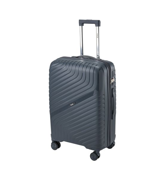 Μεσαία Βαλίτσα 67x45x26 RCM 139 Γραφίτης 75L | Άθραυστο Πολυπροπυλένιο | για Check-in Έως 23 Κιλά Αεροδρομίου