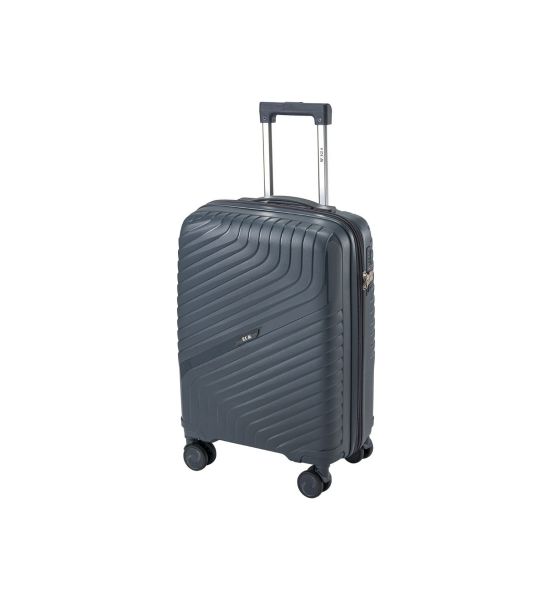 Βαλίτσα Καμπίνας 55x35x22 RCM 139 Γραφίτης 43L | Άθραυστο Πολυπροπυλένιο | Ιδανική για Έως 8 με 10 κιλά Αεροδρομίου