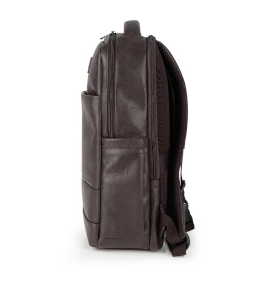 Επαγγελματικό Σακίδιο Laptop Gabol 413855 Καφέ – Laptop 15.6’’ & ECO PU – Με Δύο Κεντρικές Θήκες
