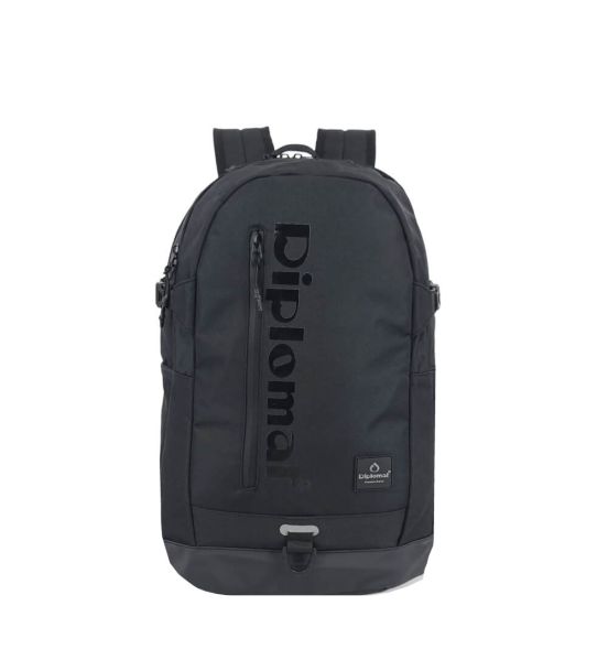 Σακίδιο Πλάτης Diplomat BR66 Bristol Μαύρο 20L – Laptop 15.6" & 2 Χώροι | Αντιιδρωτικοί Ιμάντες & 420 HD Φόδρα
