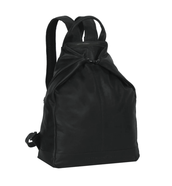 Γυναικείο Δερμάτινο Σακίδιο Πλάτης Chesterfield Manchester C58.014100 Μαύρο – Premium Pull-Up Design