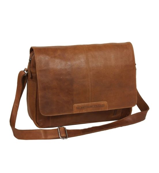 Δερμάτινος Χαρτοφύλακας – Ταχυδρόμου Chesterfield C48.055231 Κονιάκ Richard – Premium Pull-Up Δέρμα