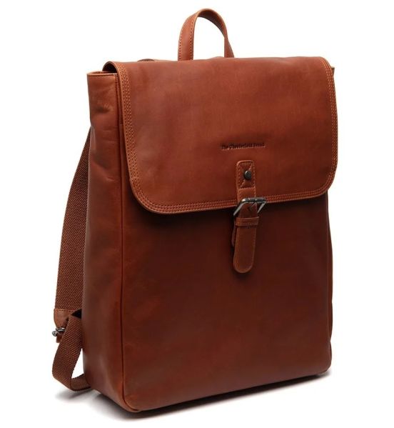 Premium Επαγγελματικό Δερμάτινο Backpack Chesterfield Farrow C58.071631 Κονιάκ | Κομψότητα & Οργάνωση