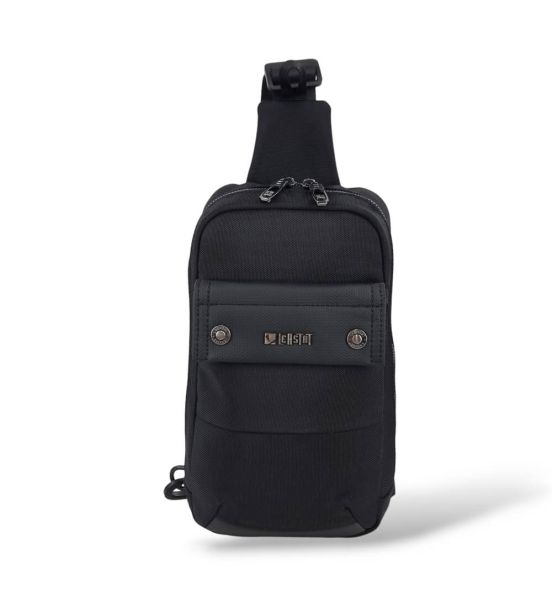 Τσαντάκι Crossbody LEASTAT 9888A Μαύρο – Ιδανικό για Tablet & Smartphone