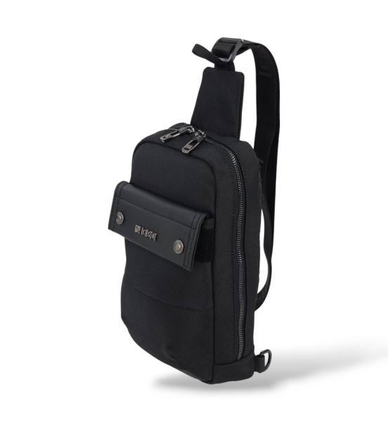 Τσαντάκι Crossbody LEASTAT 9888A Μαύρο – Ιδανικό για Tablet & Smartphone