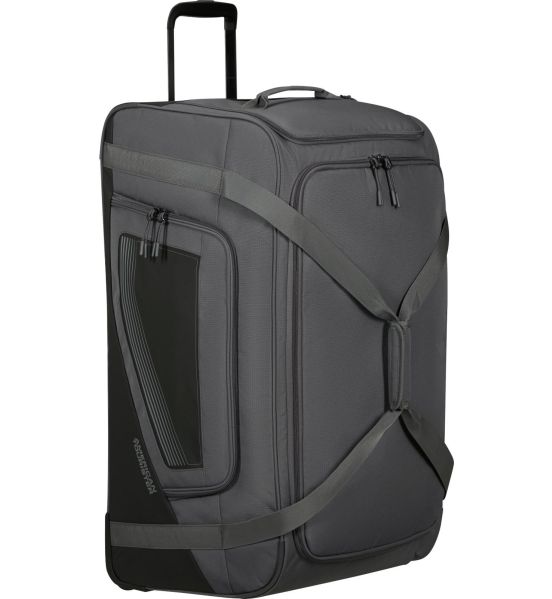 Μεγάλο Τροχήλατο Σακβουαγιάζ American Tourister City Racer 156134 Μαύρο/Γκρι 129L | Αδιάβροχο για 23+ Κιλά Αεροδρομίου