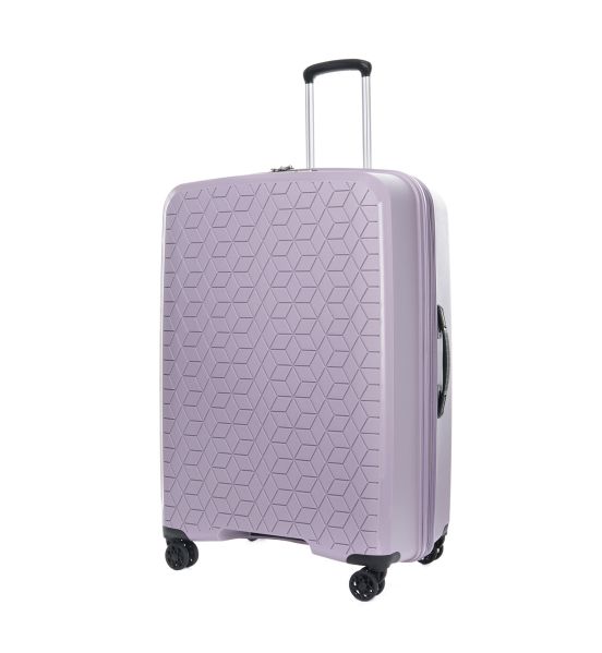 Βαλίτσα Μεγάλη 78x53x32 Verage Diamond 18106 Λιλά 130L | Άθραυστη, Premium Ποιότητα για 23-32kg