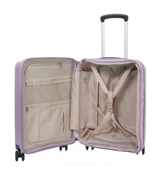 Βαλίτσα Καμπίνας 55x38x20 Verage Diamond 18106 Λιλά 46L | Premium Πολυπροπυλένιο για Ryanair & Aegean
