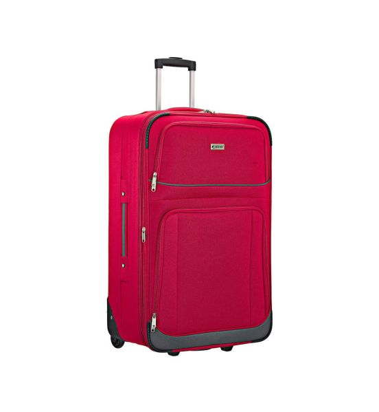 Βαλίτσα Μεγάλη XPLORER 2915-28 Κόκκινο 75x45x27 | με 2 Ρόδες & Επέκταση