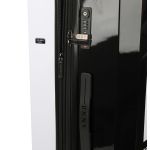 Επώνυμη Βαλίτσα Μεσαία DKNY D2221-DH418BD4 68cm Λευκό/Μαύρο | Πολυκαρμπονικό, για Έως 20 κιλά Αεροδρομίου