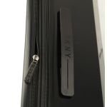 Επώνυμη Βαλίτσα Μεσαία DKNY D2221-DH418BD4 68cm Λευκό/Μαύρο | Πολυκαρμπονικό, για Έως 20 κιλά Αεροδρομίου