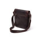 Ανδρικό Δερμάτινο Τσαντάκι Ώμου Chesterfield C48.182801 Καφέ | Wax Pull Up, Compact & 2 Κεντρικές Θέσεις