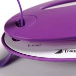 Ετικέτα Βαλίτσας TRAVEL BLUE 015 Μωβ με Γερό Δέσιμο – για Εύκολη Αναγνώριση