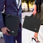 Υφασμάτινος Χαρτοφύλακας Matein 1025 Μαύρο – Για Laptop 15,6