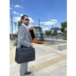 Επαγγελματικός Χαρτοφύλακας YTONET 1085 Μαύρος με Θήκη Laptop 18”, Αδιάβροχος, Επεκτάσιμος & Ανθεκτικός