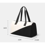Σάκος Ταξιδίου Small Bopai 11-128831 Μαύρο/Λευκό 44cm | Minimal Σχεδιασμός Διχρωμίας 22L | Ultra-Lightweight 0.5kg