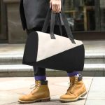 Σάκος Ταξιδίου Small Bopai 11-128831 Μαύρο/Λευκό 44cm | Minimal Σχεδιασμός Διχρωμίας 22L | Ultra-Lightweight 0.5kg
