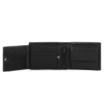 Δερμάτινο Ανδρικό Πορτοφόλι Camel Active Salamanca 181-703-60 Μαύρο με RFID Προστασία & Premium Δέρμα