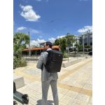 Σακίδιο Πλάτης Καμπίνας Matein 1197 40L Μαύρο με Θήκη Laptop 17”, USB Θύρα & με Θήκη Παπουτσιών