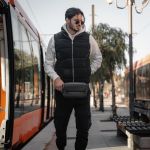 Ανδρικό Τσαντάκι Μέσης CARDINAL 121 Ανθρακί – Compact, Αδιάβροχο & Λειτουργικό για Ταξίδια & Καθημερινή Χρήση