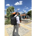 Σακίδιο Πλάτης Τροχήλατο Matein 1212 45L Μαύρο με Ρόδες, Θήκη Laptop 17”, με 4 Ρόδες, Αδιάβροχο & Εργονομικό