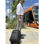 Σακίδιο Πλάτης Τροχήλατο Matein 1212 45L Μαύρο με Ρόδες, Θήκη Laptop 17”, με 4 Ρόδες, Αδιάβροχο & Εργονομικό