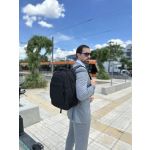 Σακίδιο Πλάτης Επεκτάσιμο Matein 1364 Μαύρο 36,8L για Laptop 15,6” Αδιάβροχο, με Θύρα USB & Αντικλεπτικό
