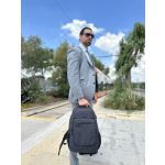 Σακίδιο Πλάτης Επεκτάσιμο Matein 1364 Μαύρο 36,8L για Laptop 15,6” Αδιάβροχο, με Θύρα USB & Αντικλεπτικό