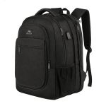 Σακίδιο Πλάτης Επεκτάσιμο Matein 1364 Μαύρο 36,8L για Laptop 15,6” Αδιάβροχο, με Θύρα USB & Αντικλεπτικό