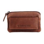 Δερμάτινη Κλειδοθήκη Chesterfield C08.018631 Κονιάκ με Διπλό Κρίκο & Εξωτερική Θήκη – Key Holder