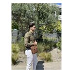 Δερμάτινο Ανδρικό Τσαντάκι Ώμου Bull Captain DJB 038 Καφέ 3L – Vintage Δέρμα Παλαίωσης & Compact