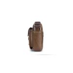 Δερμάτινο Ανδρικό Τσαντάκι Ώμου Bull Captain DJB 038 Καφέ 3L – Vintage Δέρμα Παλαίωσης & Compact
