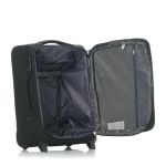 Βαλίτσα Καμπίνας RCM 16108-20 Μαύρο 55x37x24 – Ελαφριά & Ιδανική για Aegean & American Airlines