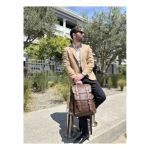 Ανδρικό Σακίδιο Πλάτης Cardinal 15182 Καφέ 12L – Casual για Laptop 14” – Καθημερινή Χρήση, Ελαφρύ & Οργανωμένο