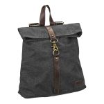 Σακίδιο Πλάτης Rolltop RCM 17400 Μαύρο Αδιάβροχο με Θήκη Laptop 14