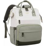 Γυναικείο Σακίδιο Πλάτης Lovevook MB2046 15.6″ Beige/Light Green | Επαγγελματικό & Ταξιδίου | Αντικλεπτικό Backpack
