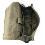 Σακίδιο Πλάτης RCM 17546 Χακί Canvas Cotton Washed με Μεταλλικές Λεπτομέρειες