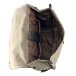Σακίδιο Πλάτης RCM 17546 Μπεζ Canvas Cotton Washed με Μεταλλικές Λεπτομέρειες