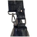 Μεγάλη Γυναικεία Τσάντα Ώμου & Χιαστί LOUIS TIMI 2929-Black από PU Δέρμα (35x35cm) με Πολλαπλές Θήκες