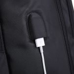 Σακίδιο Πλάτης Laptop 17,3” Bange 1801 Μαύρο 35L – Premium Επαγγελματικό Backpack, με USB Port & Αδιάβροχο Σχεδιασμό