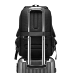 Σακίδιο Αδιάβροχο Laptop Bange 1807 Μαύρο 24L – Επαγγελματικό & Αντικλεπτικό – Άνεση, Οργάνωση & Ασφάλεια