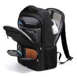 Σακίδιο Αδιάβροχο Laptop Bange 1807 Μαύρο 24L – Επαγγελματικό & Αντικλεπτικό – Άνεση, Οργάνωση & Ασφάλεια