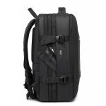 Σακίδιο Ταξιδιού Καμπίνας BANGE 1908 Plus Μαύρο 49L – Laptop 17,3” για Όλες τις Αεροπορικές, με USB & Επέκταση